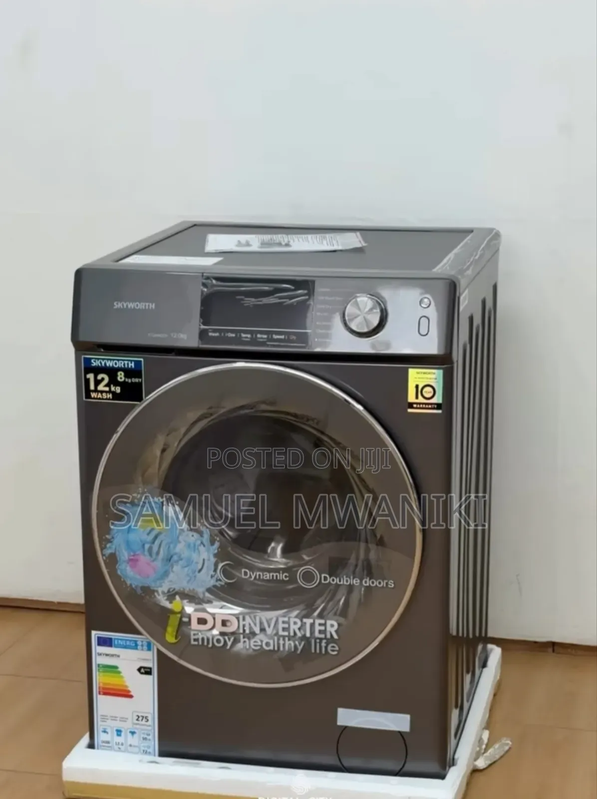 Skyworth 12kg Washer 8kg Dryer Front Load Washing Machine Automatic