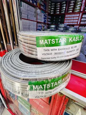 Matstar 4.0mm Twin With Earth Cable – Original Quality - thumbnail 2