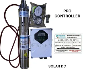 Premier Solar Dc Submersible Pump Kit (Model: 3es1.2-70-24/250)