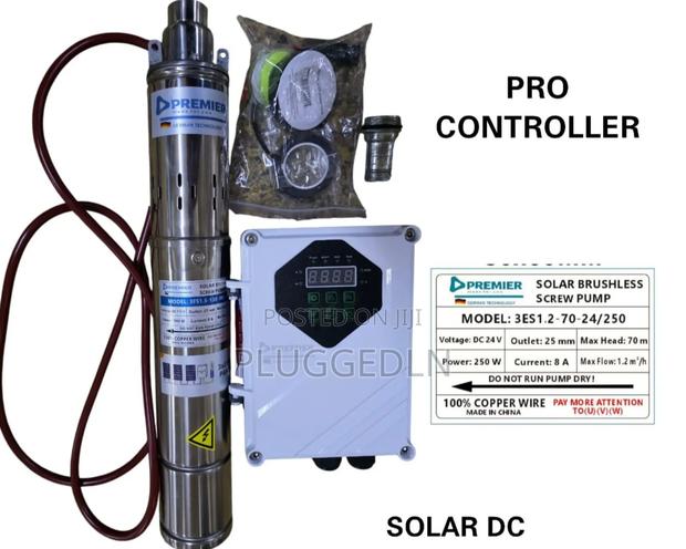 Premier Solar Dc Submersible Pump Kit (Model: 3es1.2-70-24/250) - main view