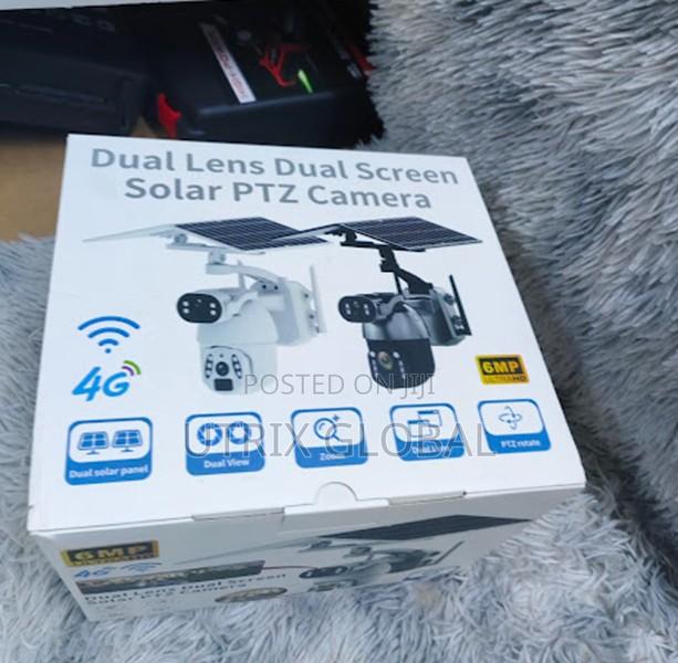 Ubox 6mp 4g Wireless Dual Solar Ptz Camera - main view
