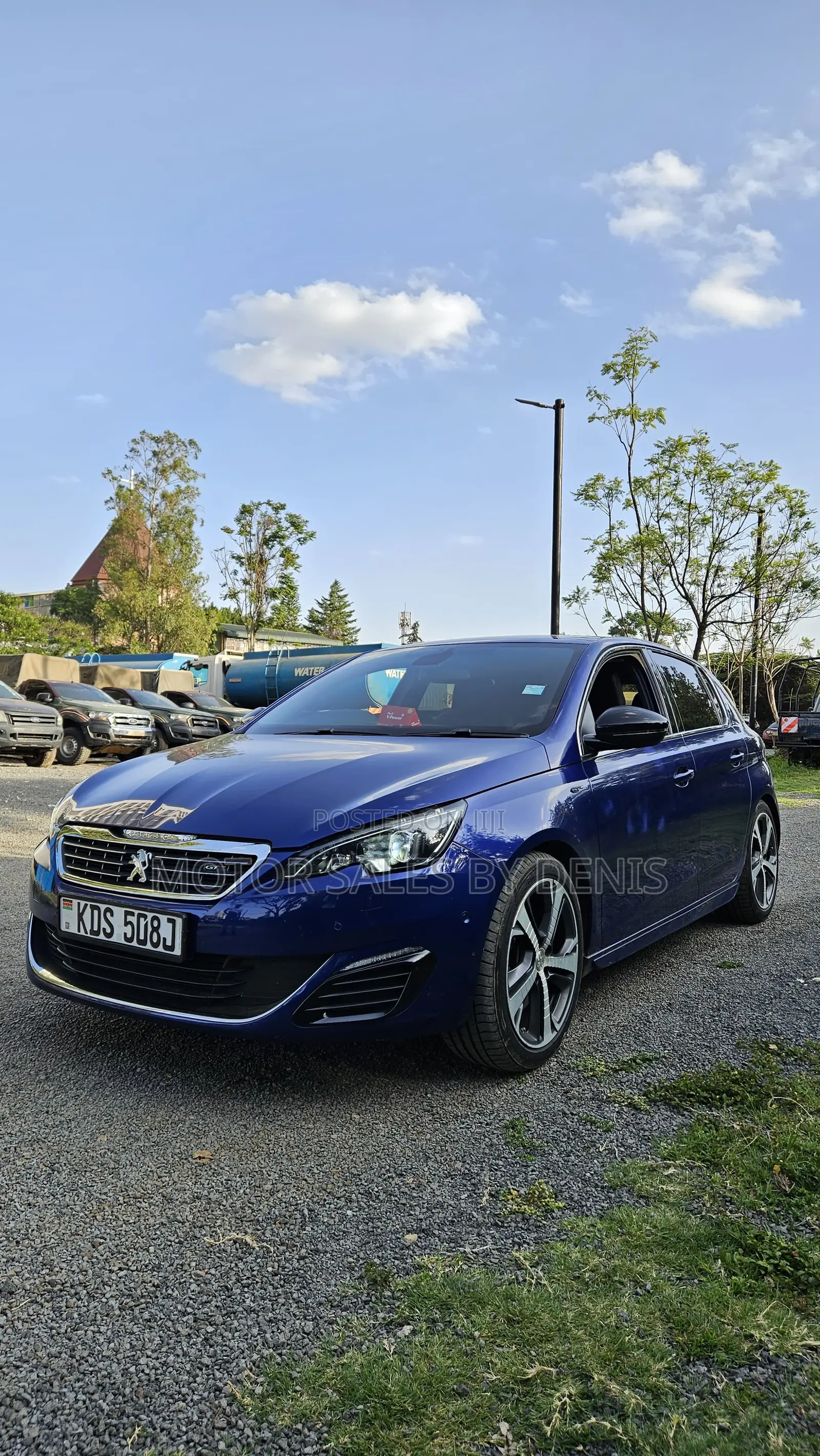 Peugeot 308 2017 Blue