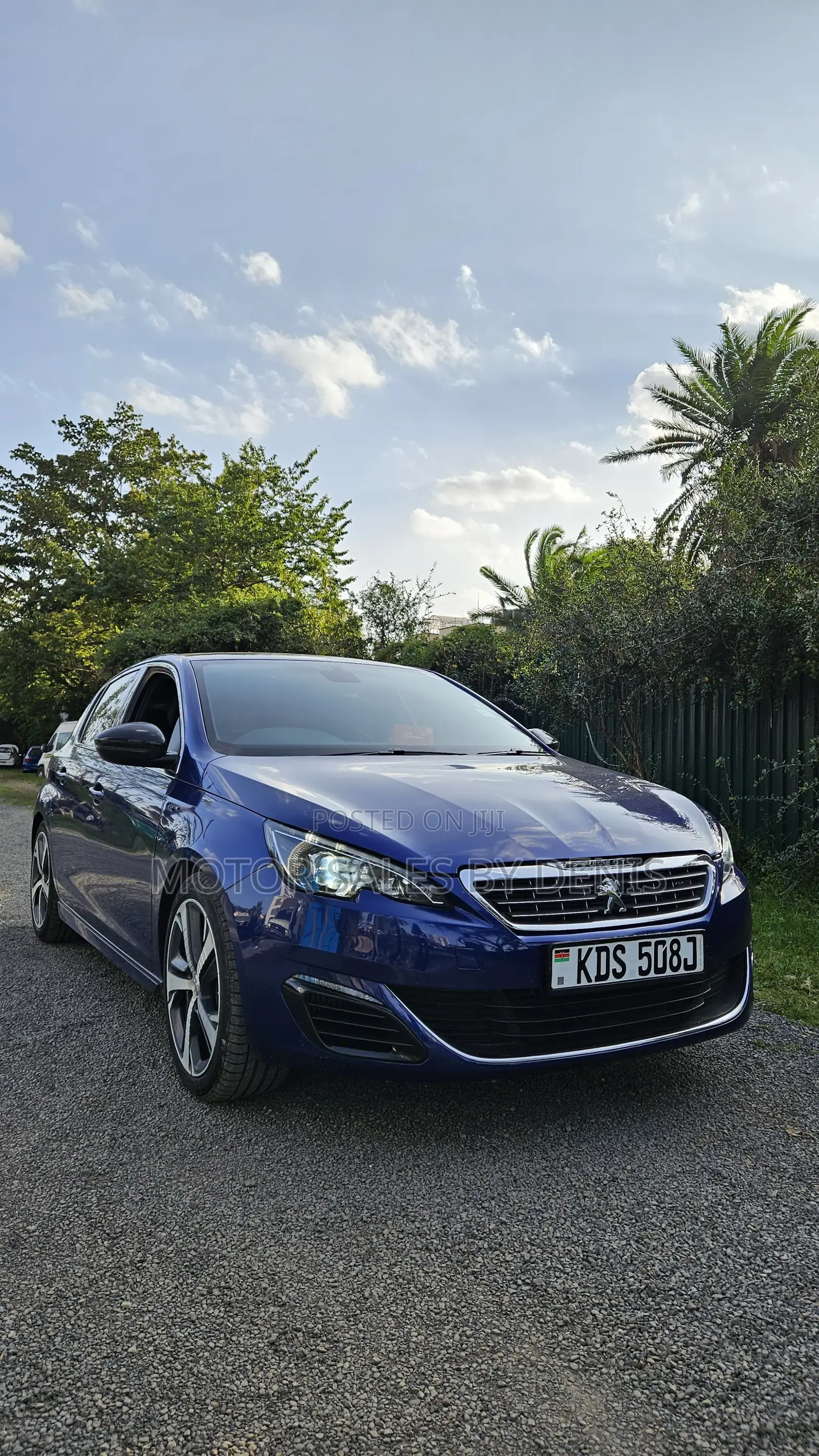 Peugeot 308 2017 Blue