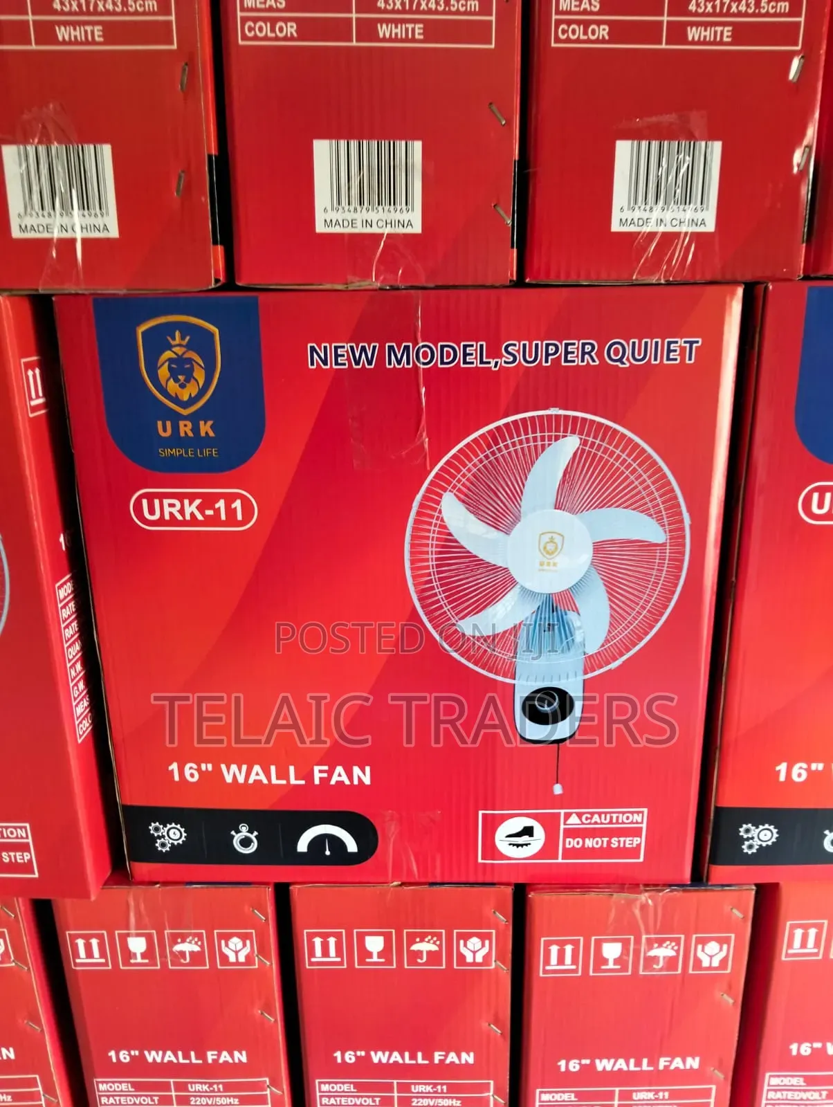 Urk 16 Inches Standing Wall Fan