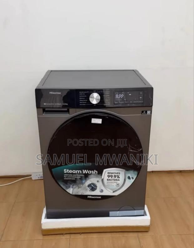 Hisense 10.5/6kg Front Load Wash Dry Washing Machine Full Automatic - main view