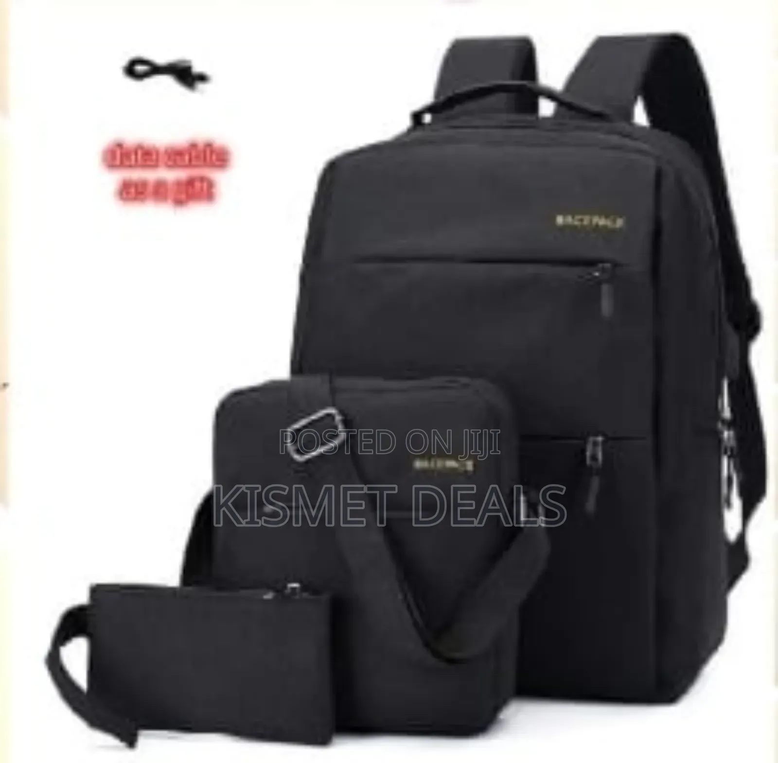 *3 Piece Backpack Set Is a Versatile Collection