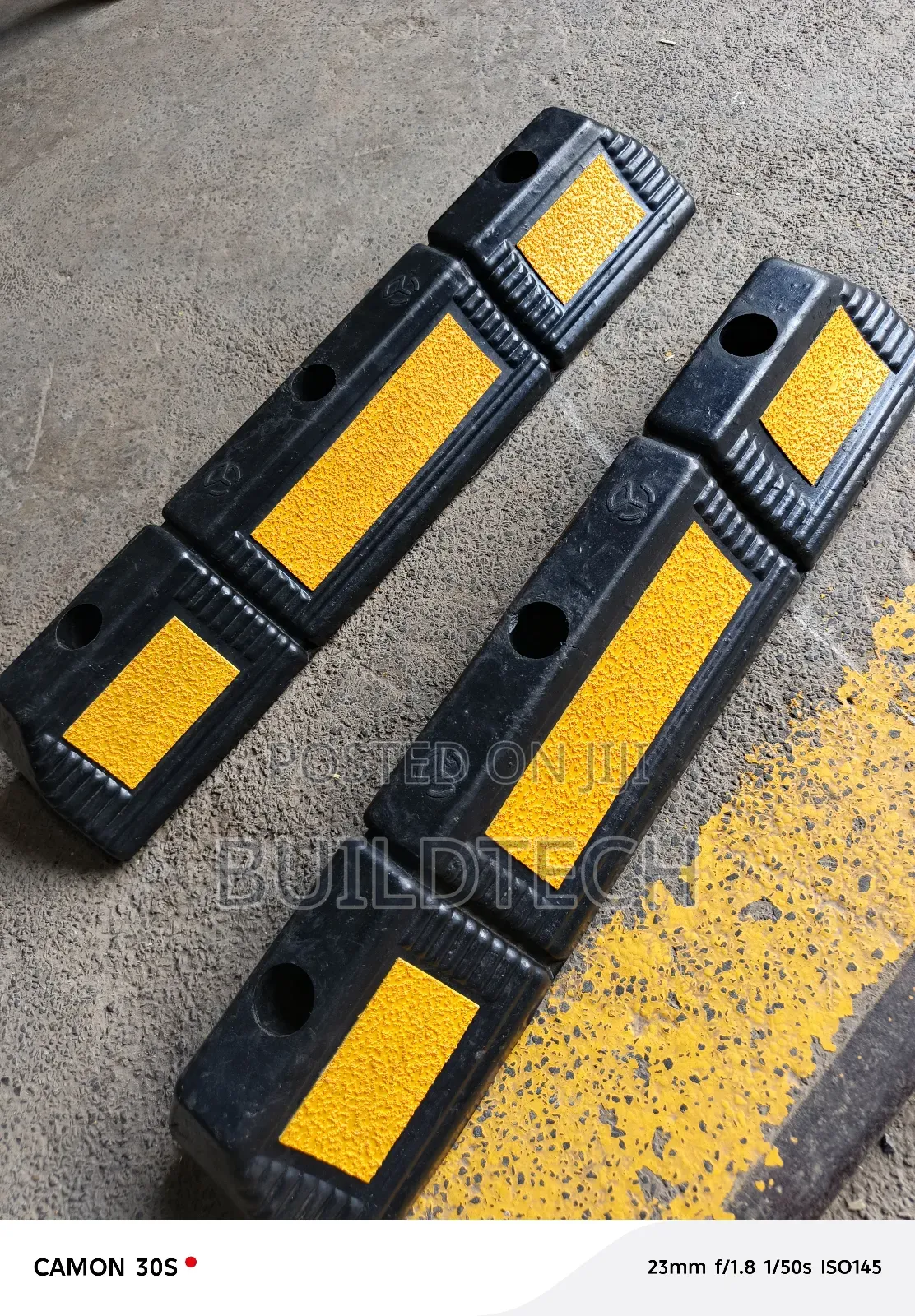 Flexible Rubber Parking Stopper