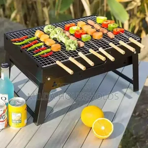 Foldable Portable Barbecue Charcoal Grill