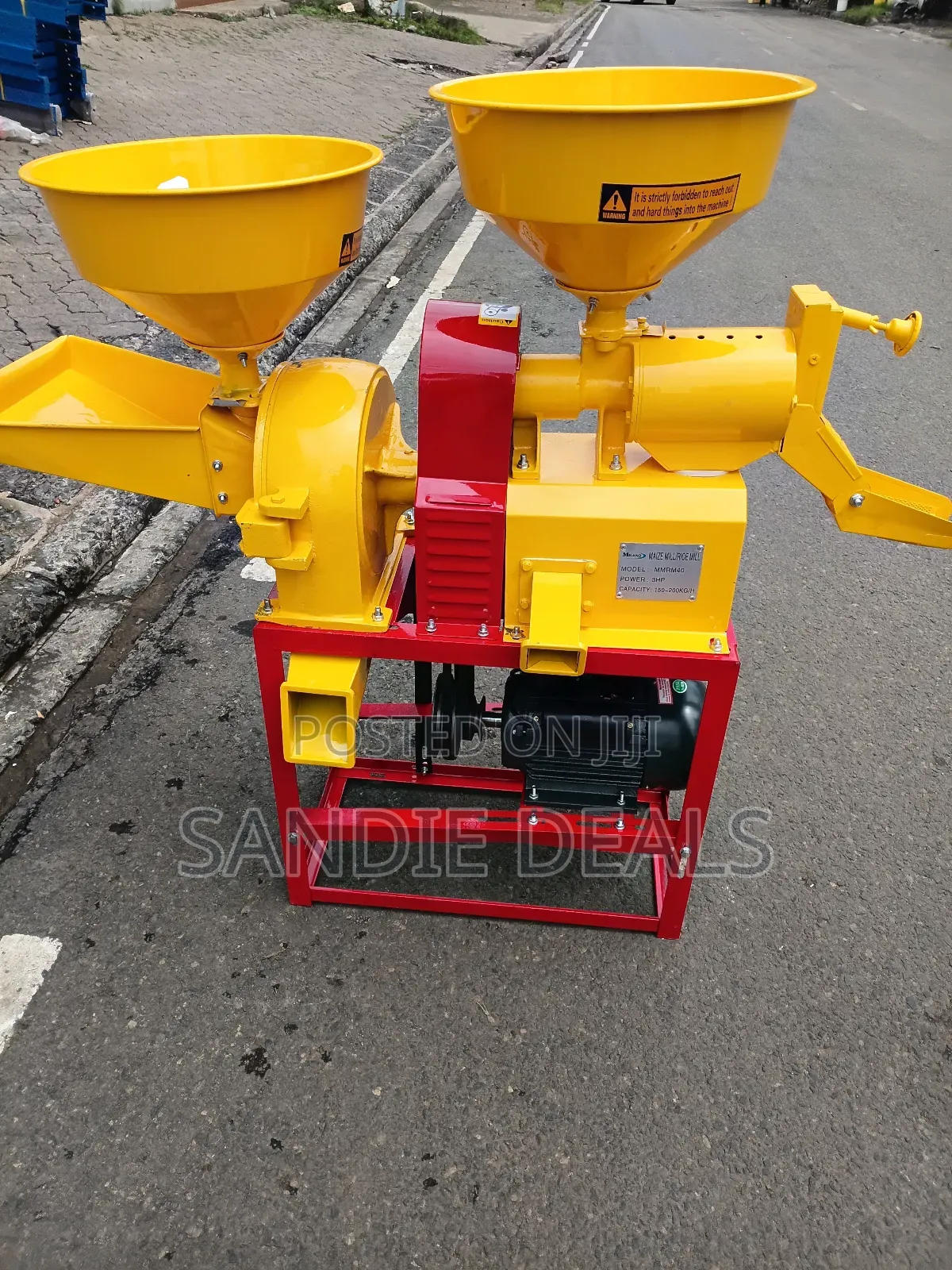 Brand Bew Milano Maize/ Rice Mill Machine