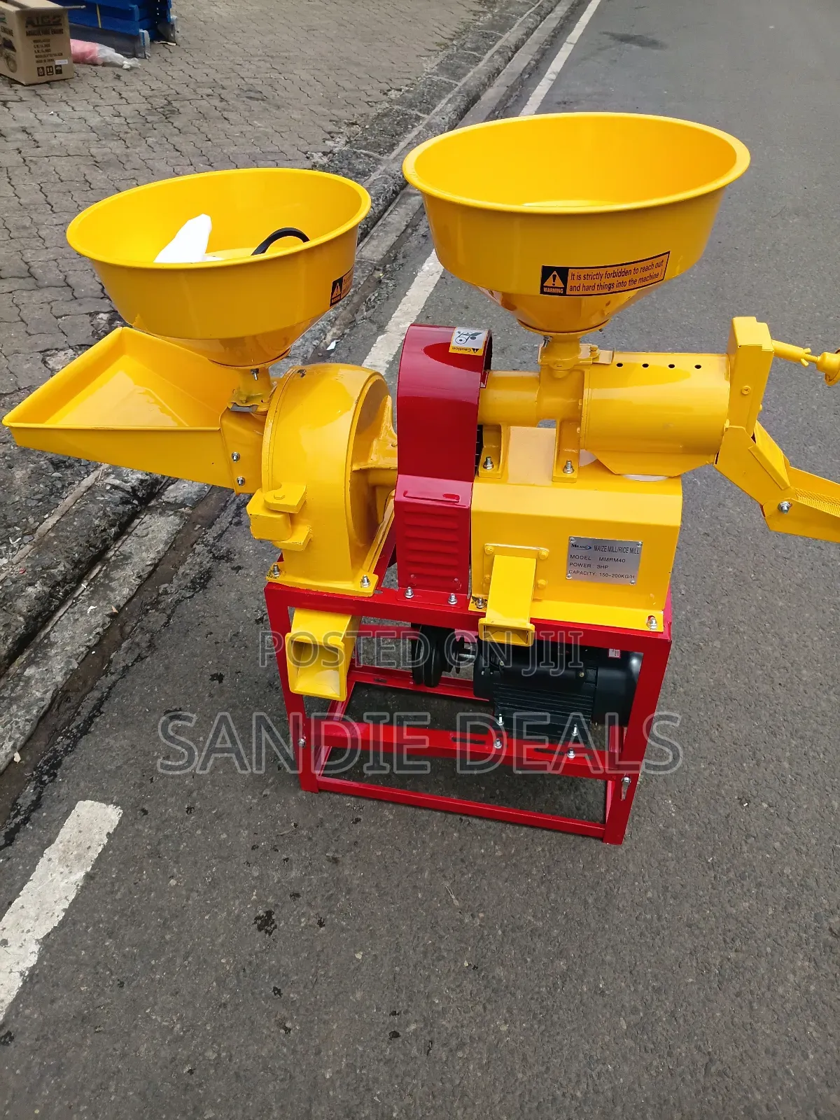 Brand Bew Milano Maize/ Rice Mill Machine