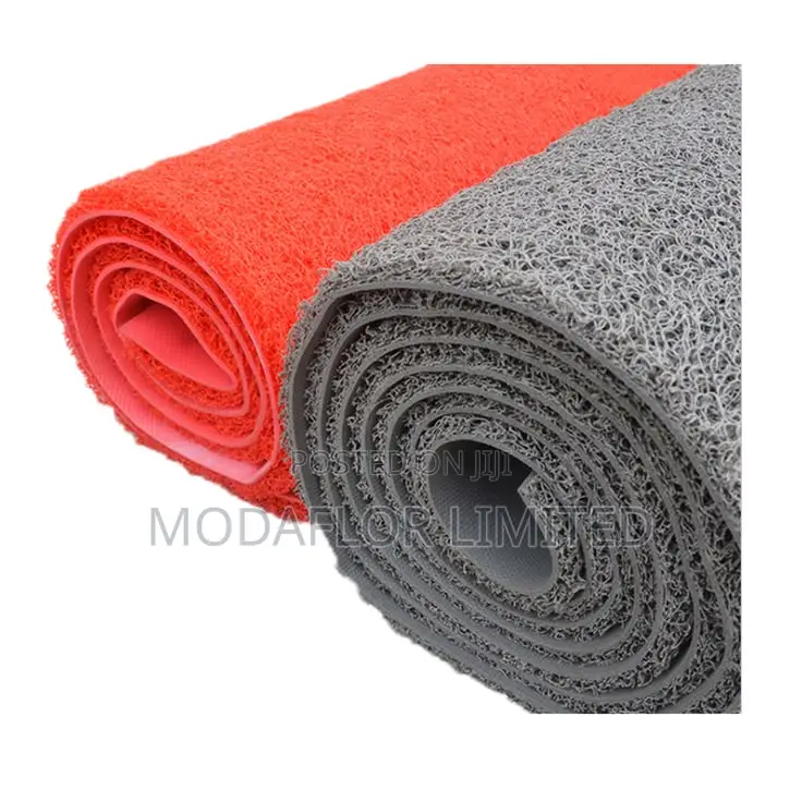 PVC Coil Mat Strong Grip Floor Protection Solution
