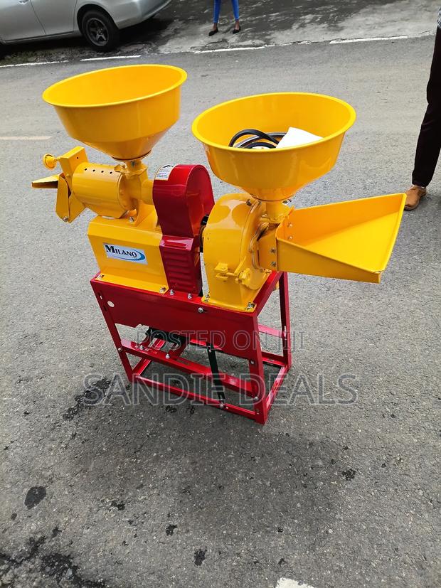 Maize Grinder/ Rice Miller Machine - main view