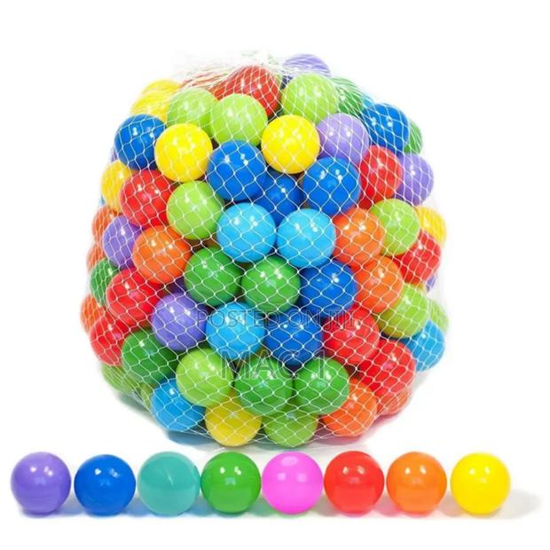 100 PCS Soft Ball Plastic