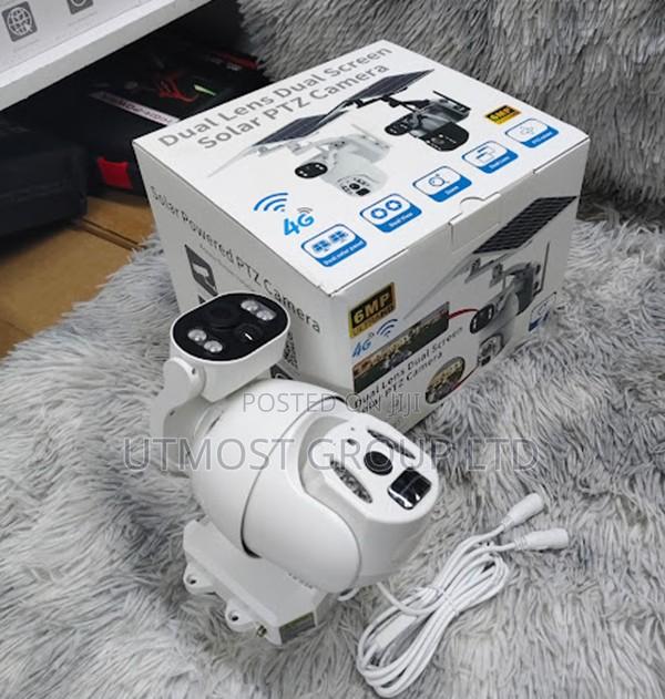 Ubox 6mp 4g 360 View Dual Solar Camera - main view