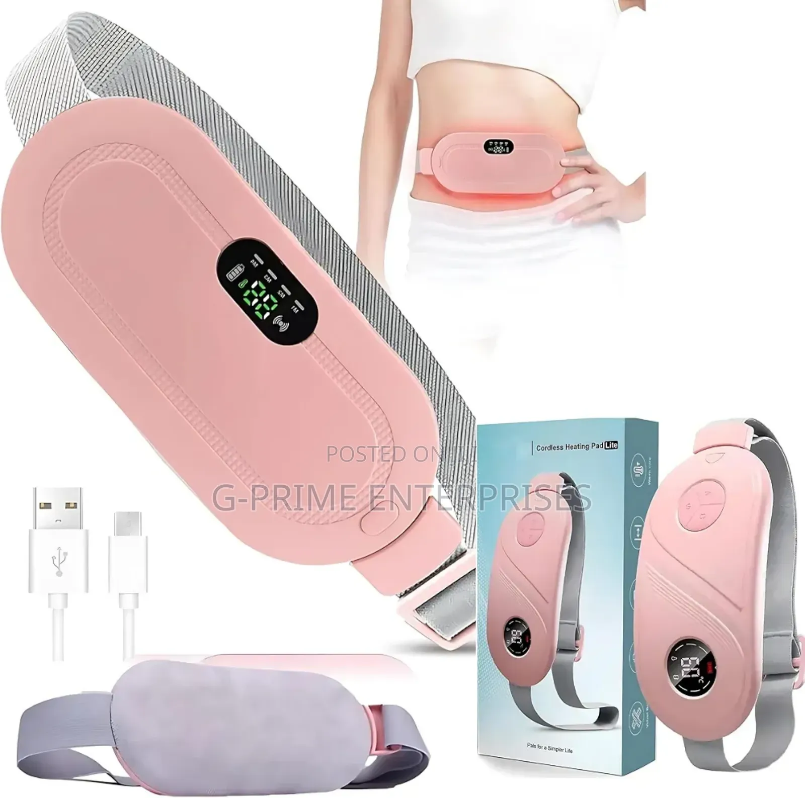 Period Cramps Massager /Menstrual Heating Pad