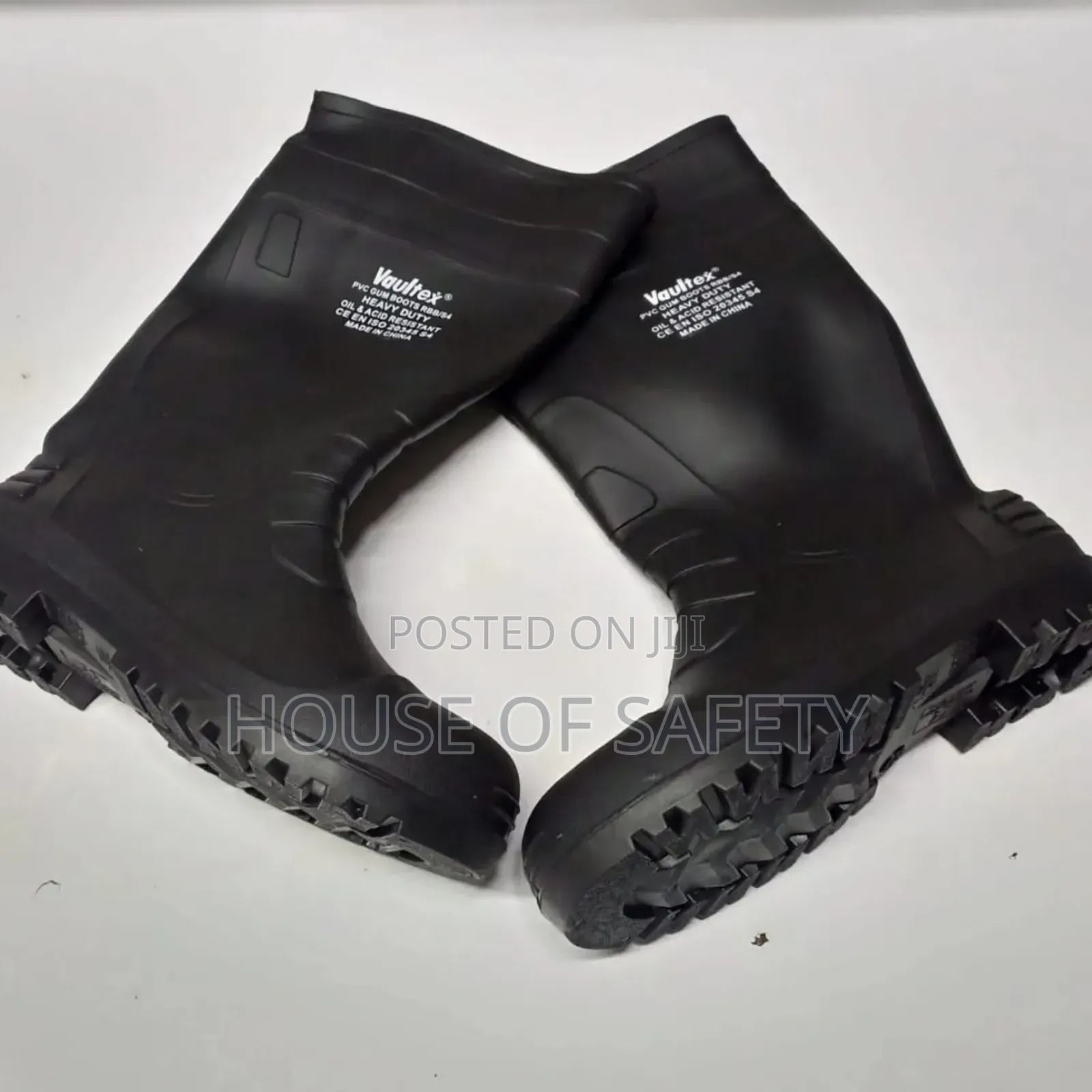 Wn Standard Gumboot With Metal Cap Vaultex Bramd
