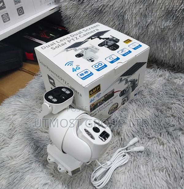 Ubox 6mp 4g Dual Lens Solar Surveillance Camera
