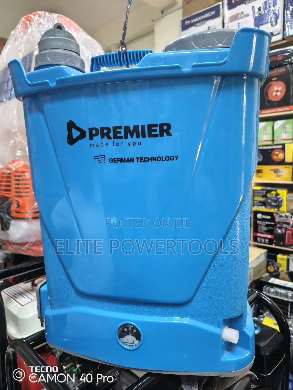 Corded Premier Battery Knapsack Sprayer