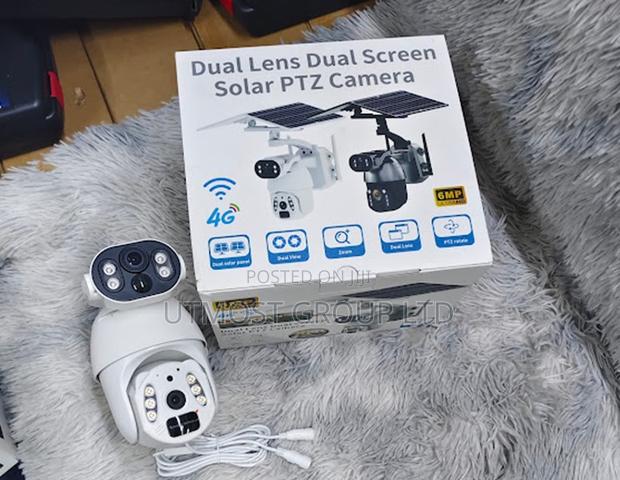 Ubox 6mp 4g Crystal Clear Solar PTZ Camera - main view