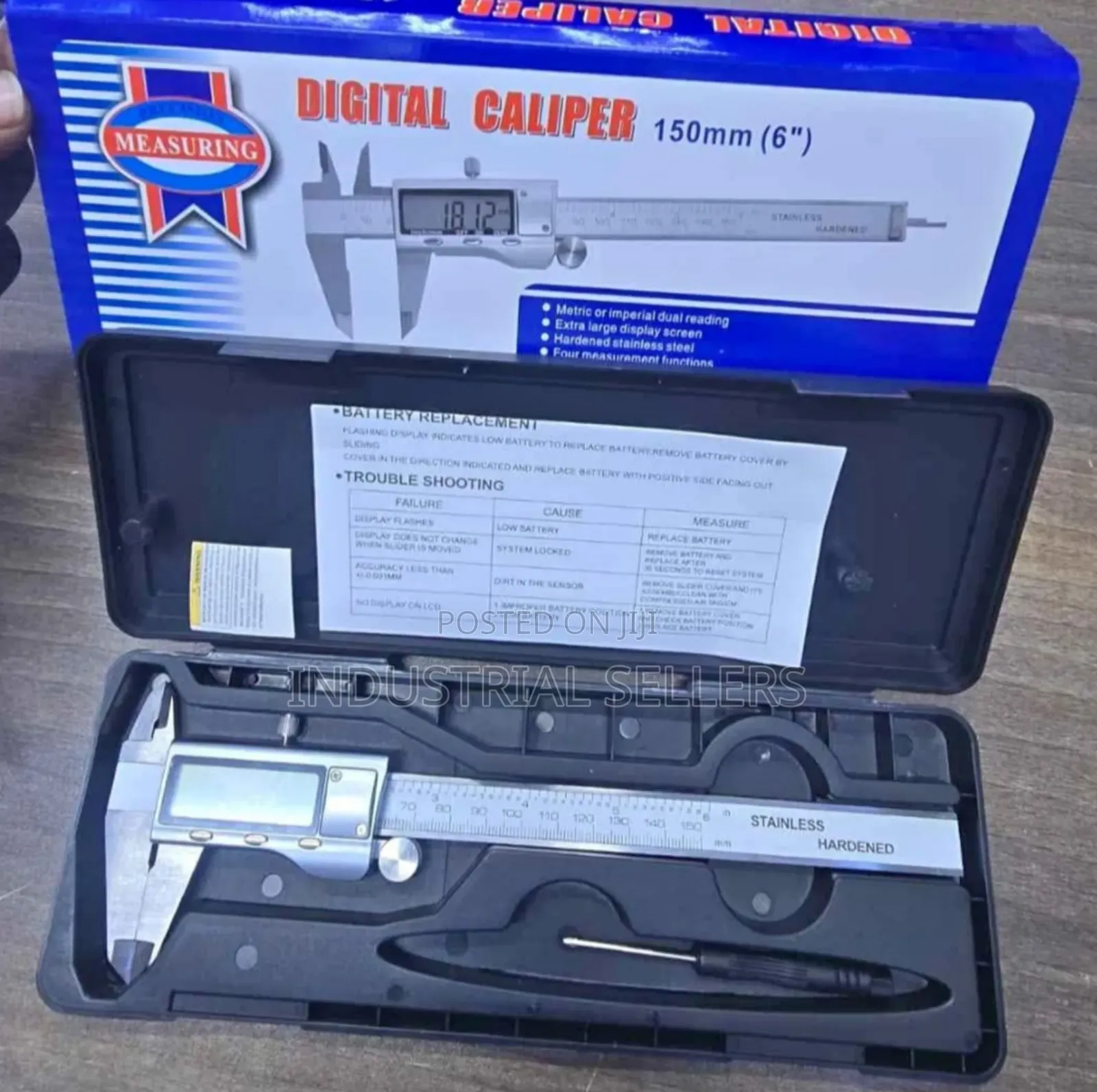 Accurate Digital Vanier Calliper 
6"