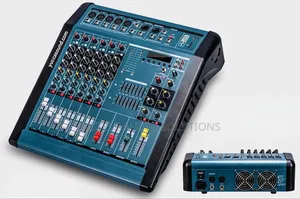 6 Channels Professional Powered Mixer 1000w Usb/Bluetooth.