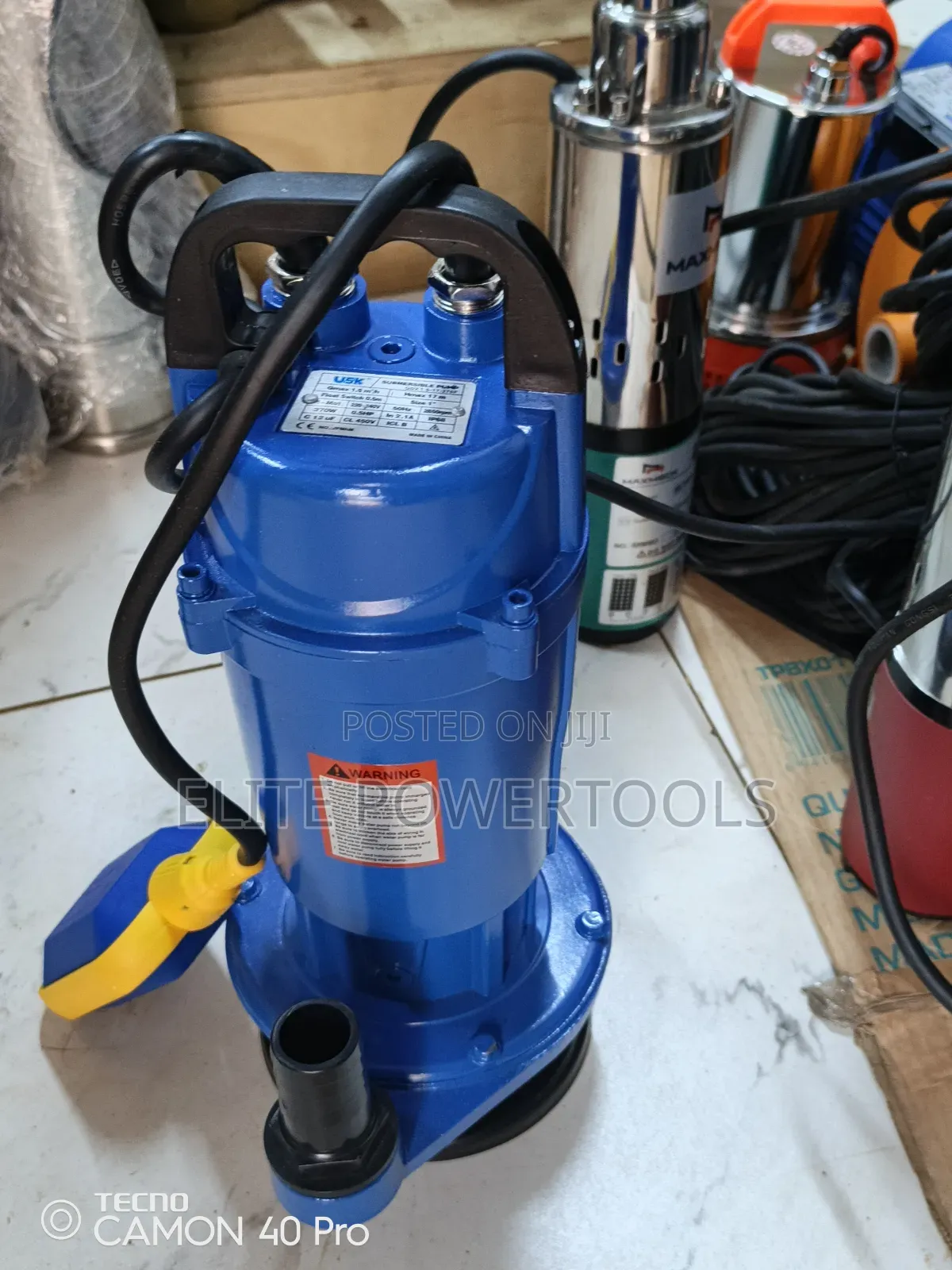 Usk Electric 1hp Booster Pump