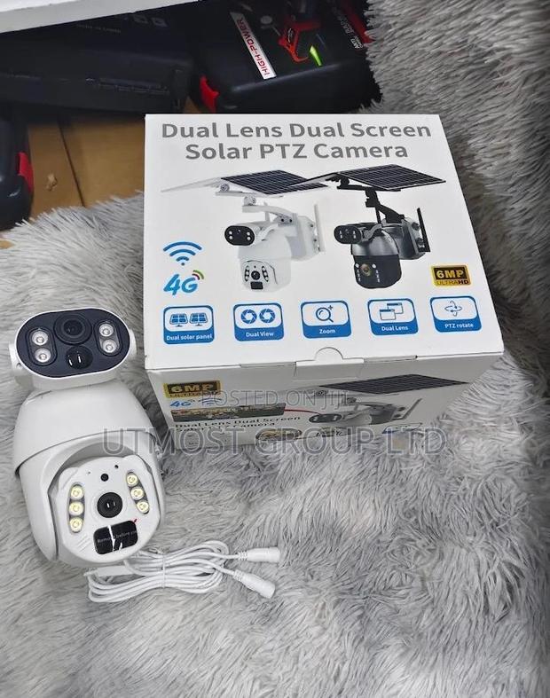 Ubox 6mp 4g Strong Battery Solar PTZ Camera - main view