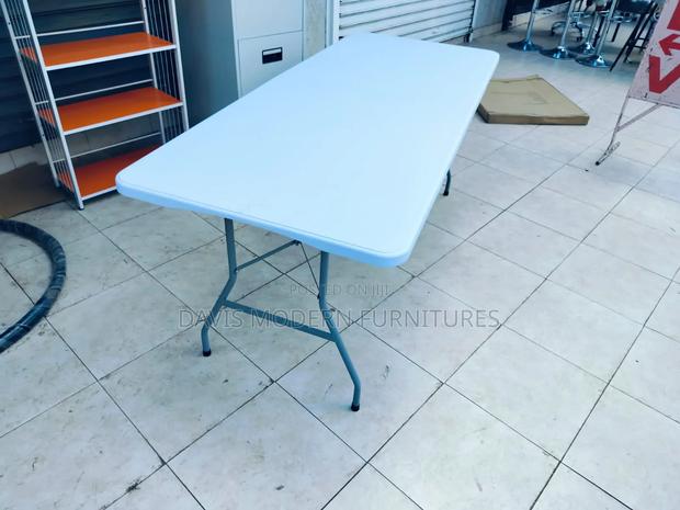 Table With Metal Legs - main view