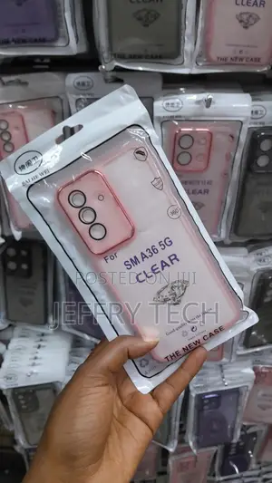 Izoro Matte Case for Samsung A36 5g Translucent Frosted -Pink