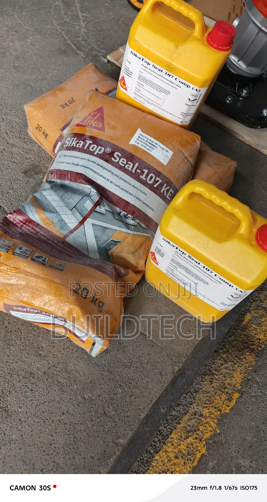 Sikatopseal 107 Coating 20kg Powder Liquid