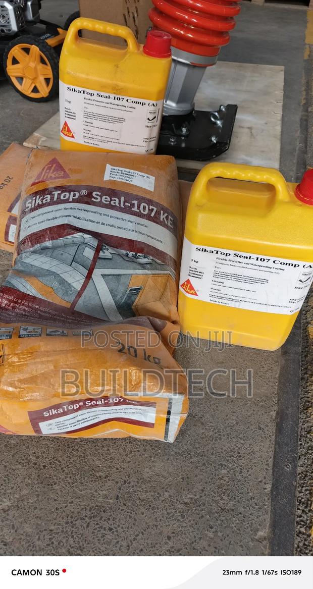 Sikatopseal 107 Coating 20kg Powder Liquid - thumbnail 3