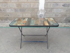 Glass-Top Coffee Table