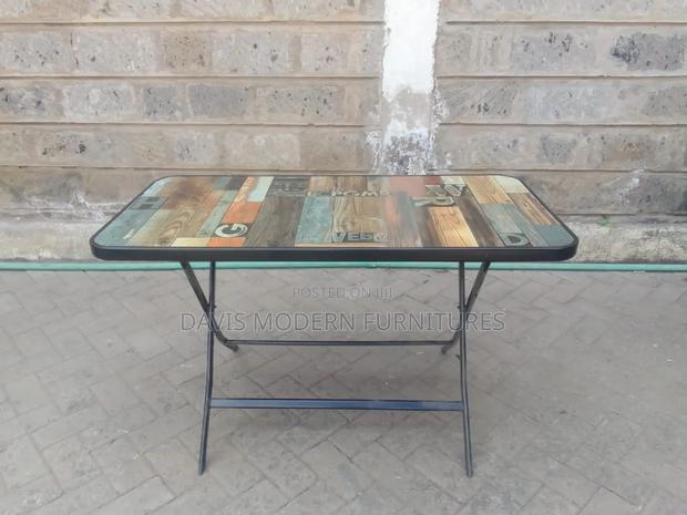 Glass-Top Coffee Table