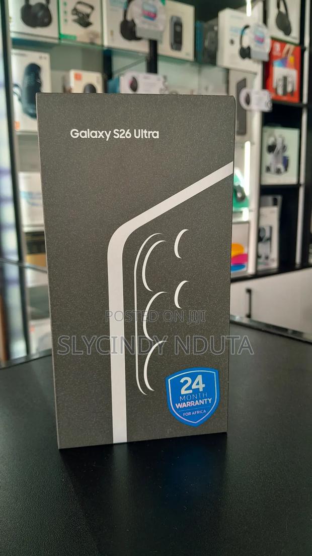 New Samsung Galaxy s26 512 GB Black - main view