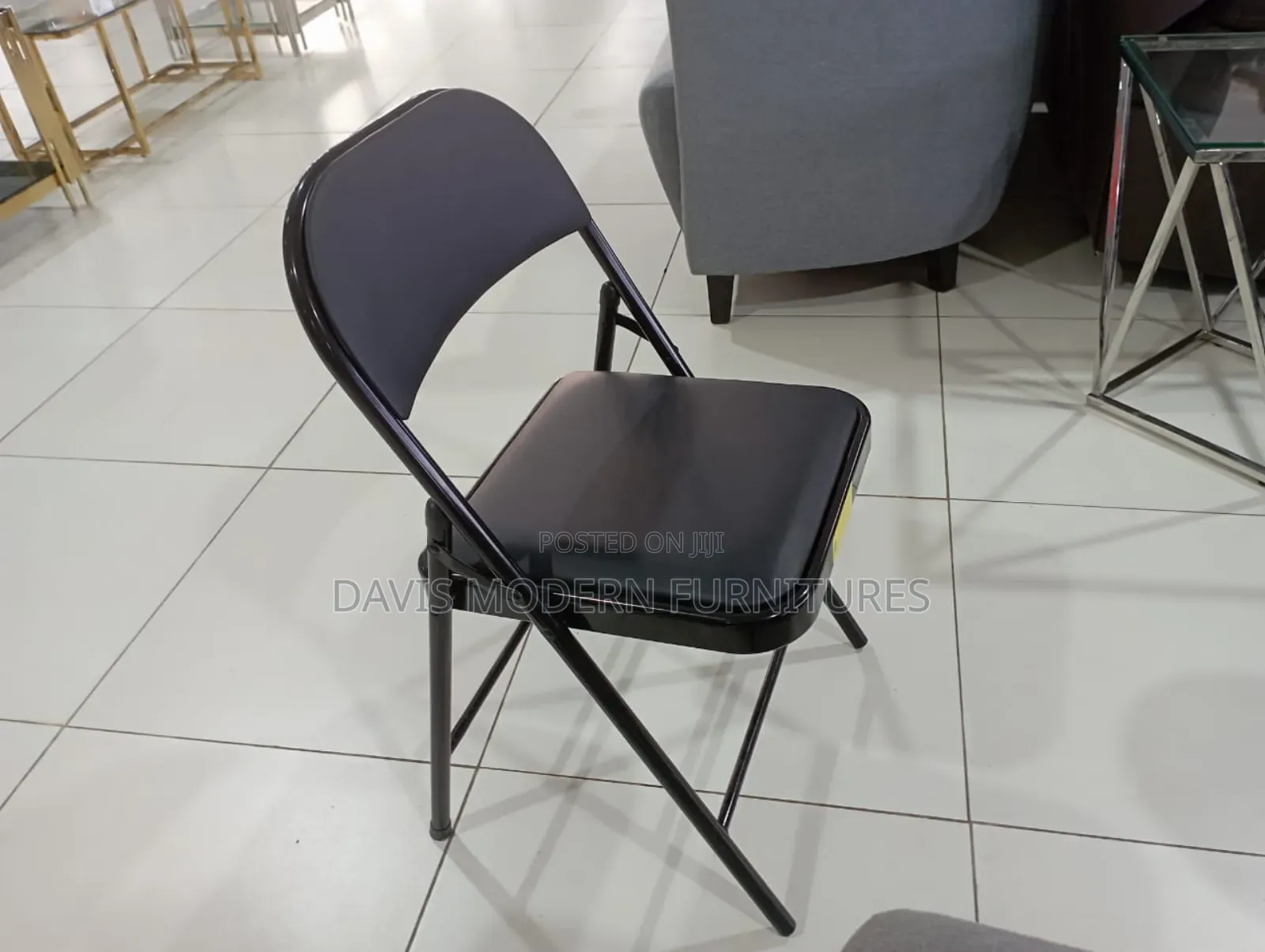 Black Folding Chair