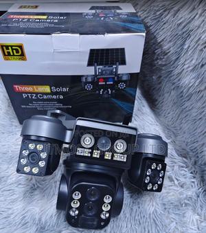 V380 4g Triple Lens PTZ Solar Security Camera - thumbnail 2