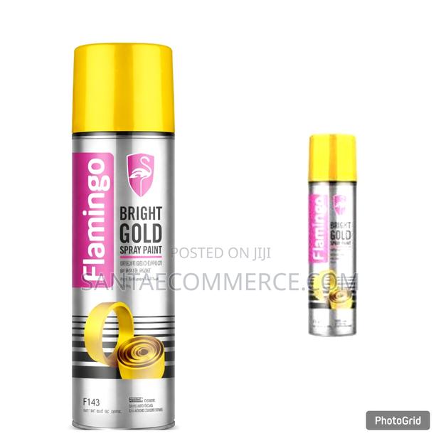 Flamingo F056#35 Spray Paint Gold 450ml