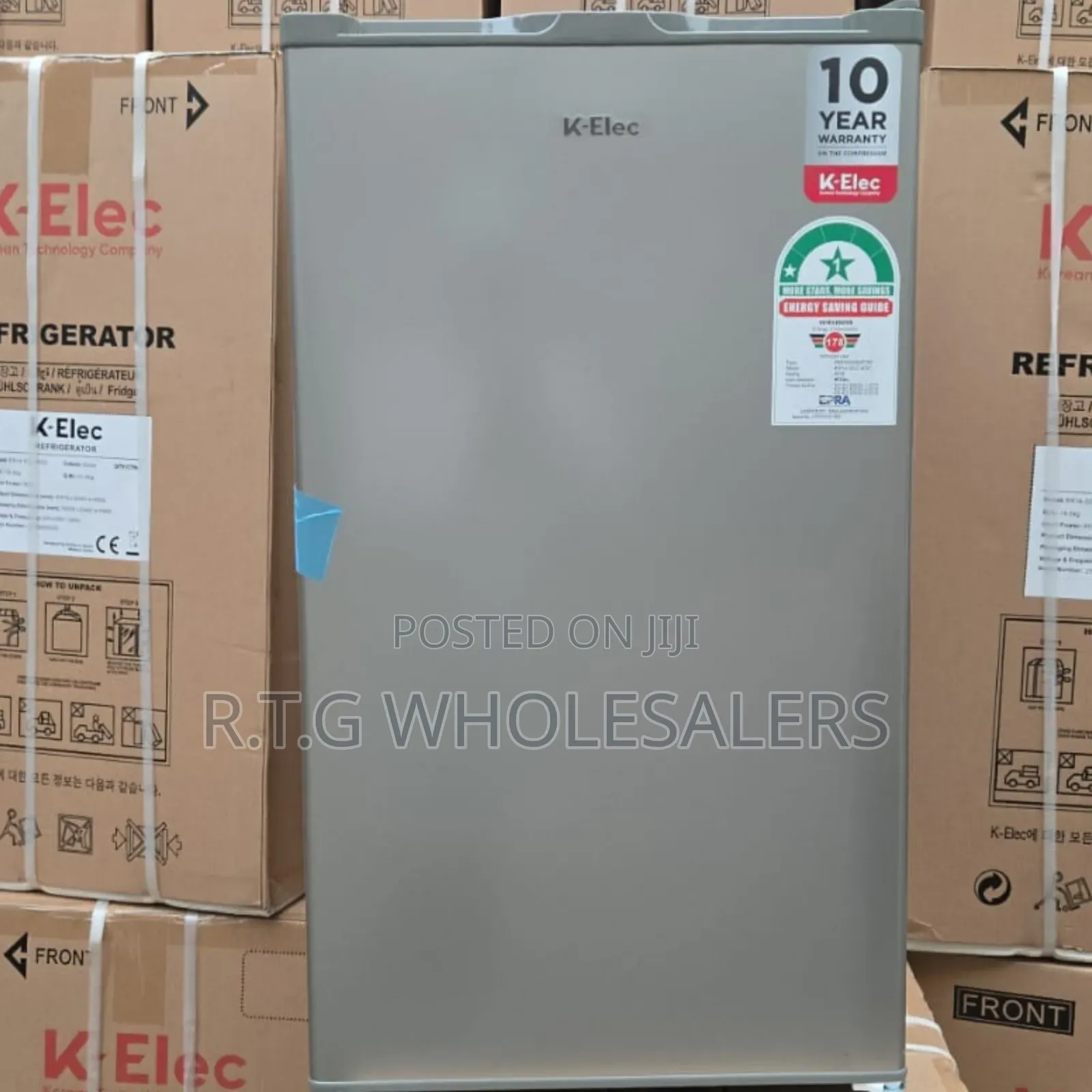 Klec 90l Fridge | Single Door, Korean Technology, 10‐Year Warranty