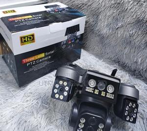 V380 4g Triple Lens Solar Powered Outdoor Camera - thumbnail 2