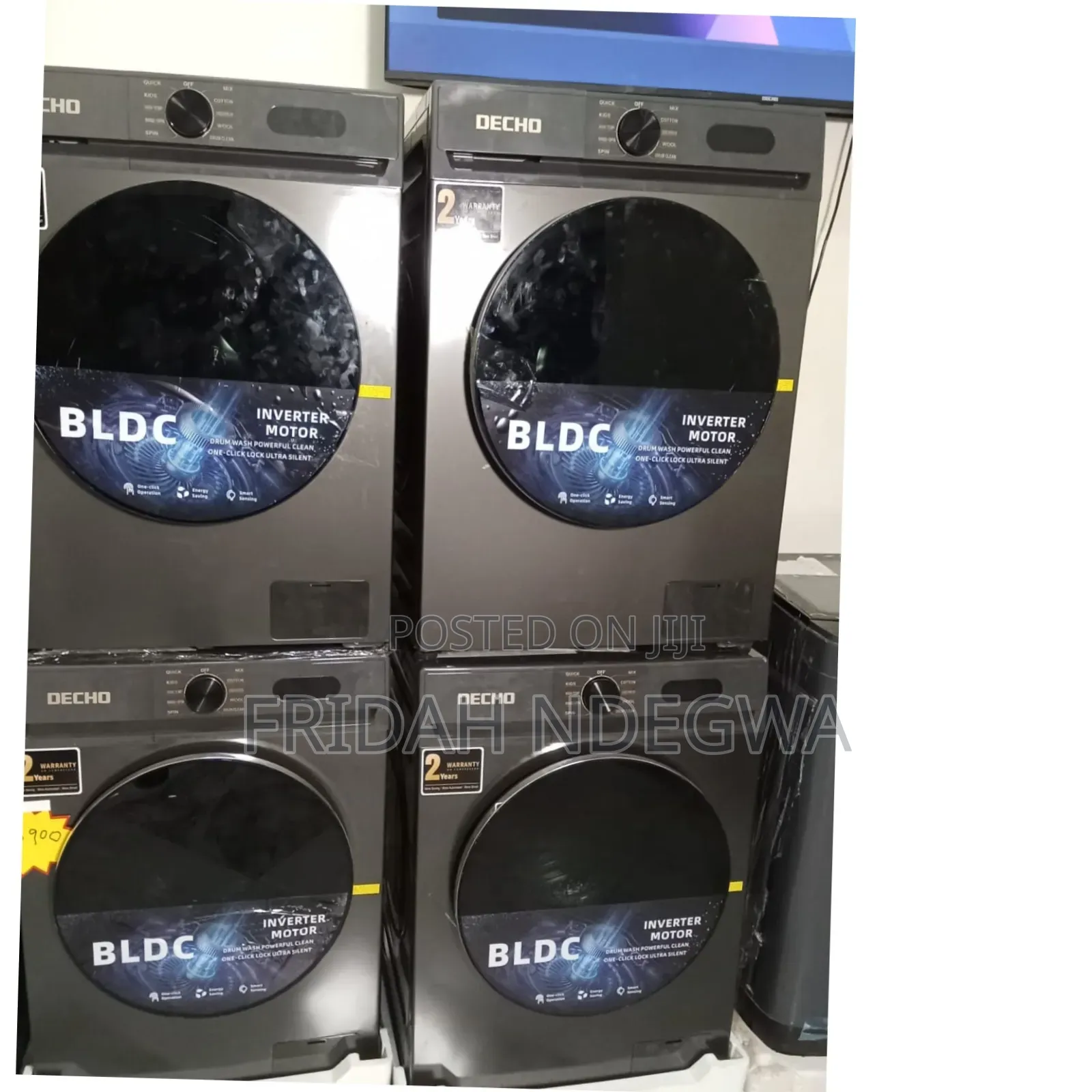 Decho 8kg Front Load Washing Machine