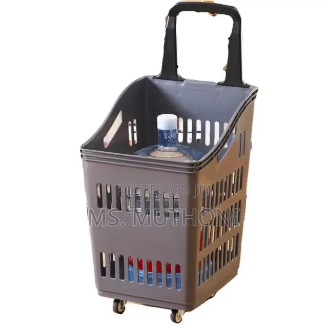 Multipurpose Rolling Movable Basket  ( Black )