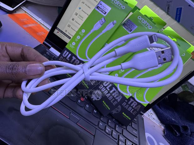 Oraimo White Lightning iPhone Data Cable - thumbnail 3