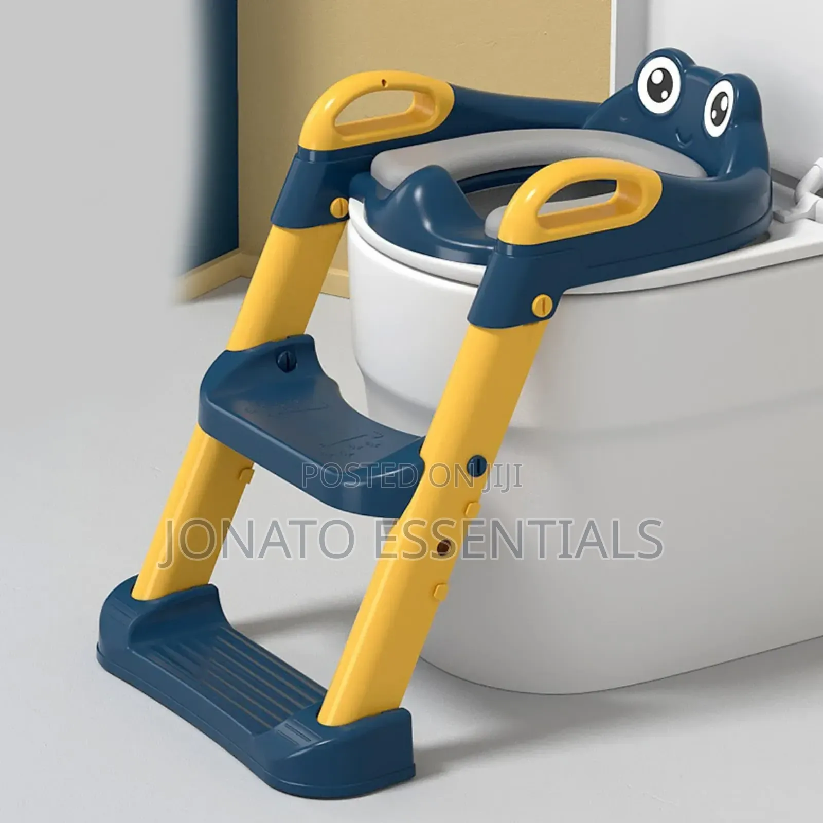 Adjustable Toddler Potty Training Seat With Ladder Step Stool
