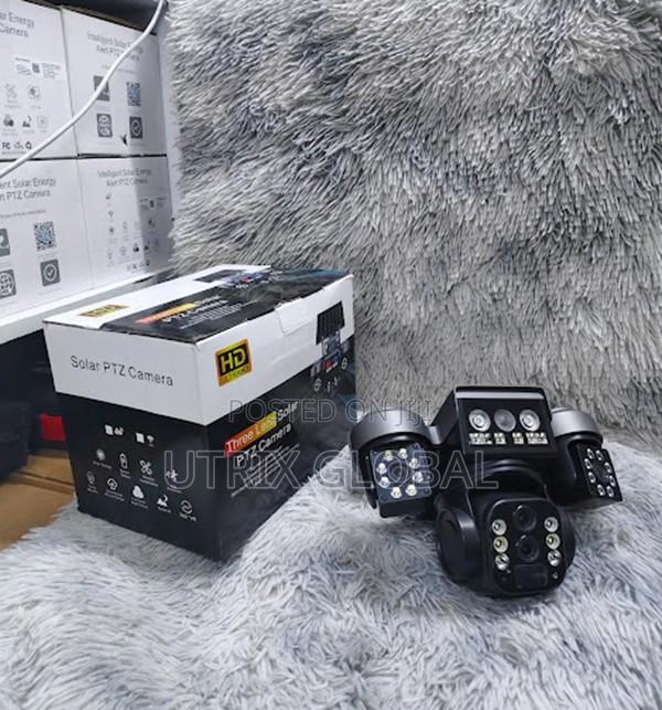 V380 4g Triple Lens All Weather Solar Camera