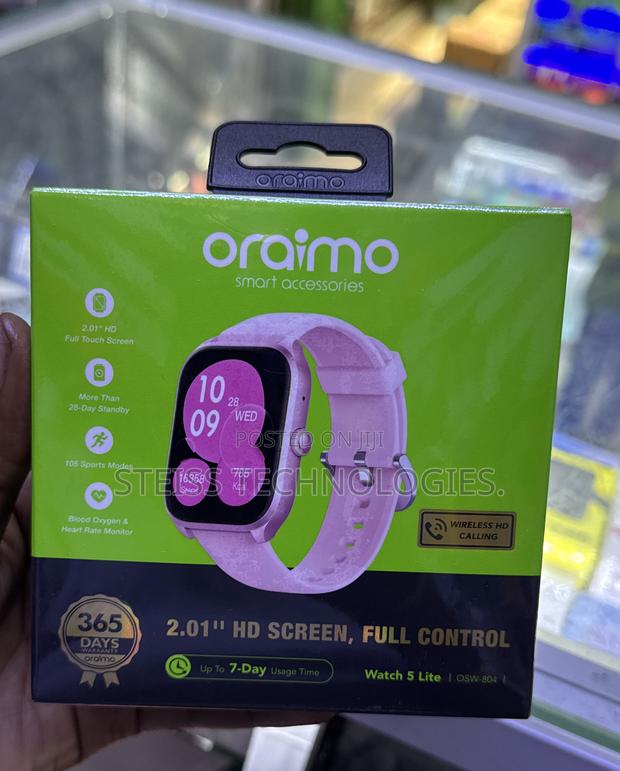 Pink Oraimo Smartwatch Watch 5lite - thumbnail 5