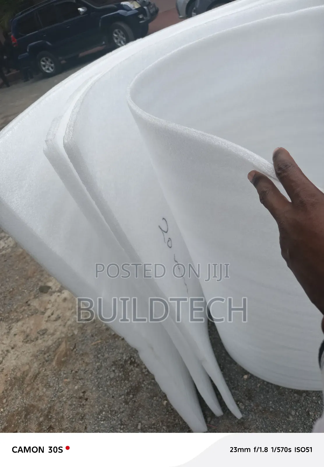 20mm Styrofoam – Expansion Gap Filler