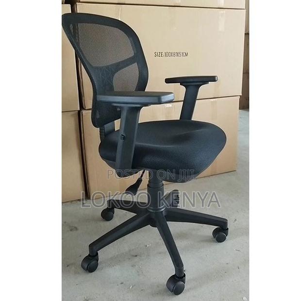 Office Chair ; Popular Bakrest Adjustable Mesh - thumbnail 4