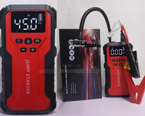 Jump Starter Kit With Digital Compressor