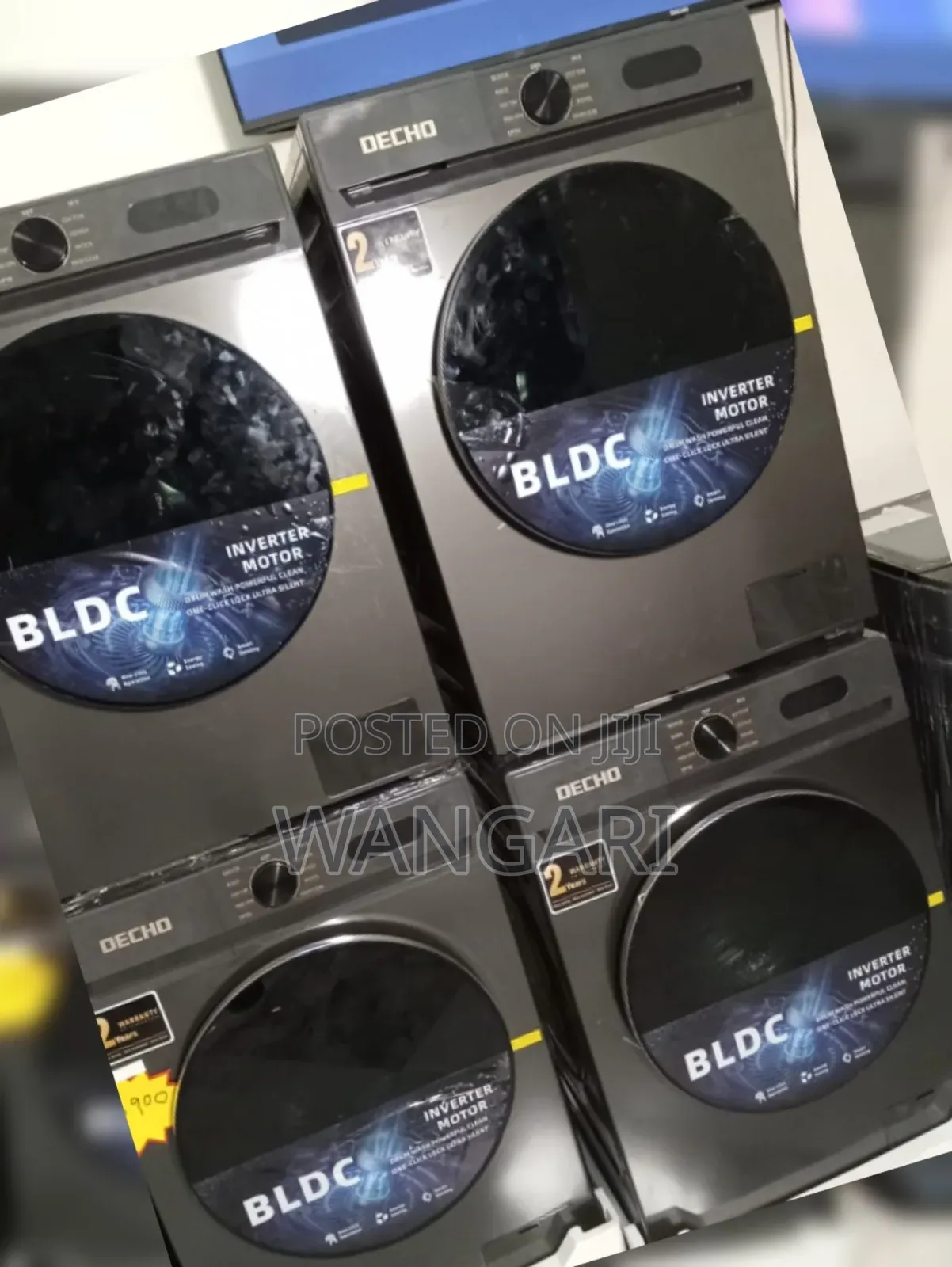 Decho Washing Machine, 8 KGS Front Load