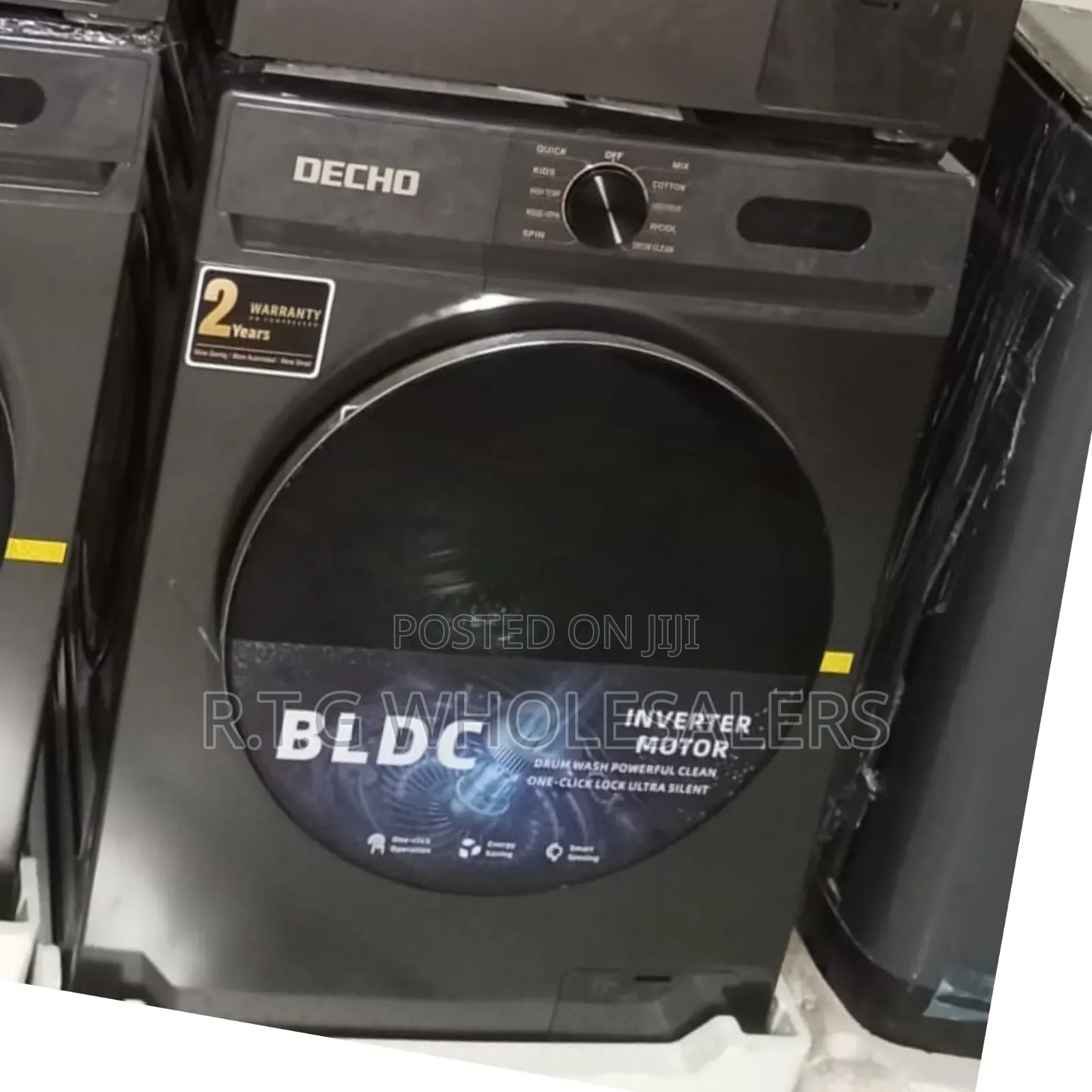 Decho 8 Kg Front Load Washing Machine – Silent Efficient